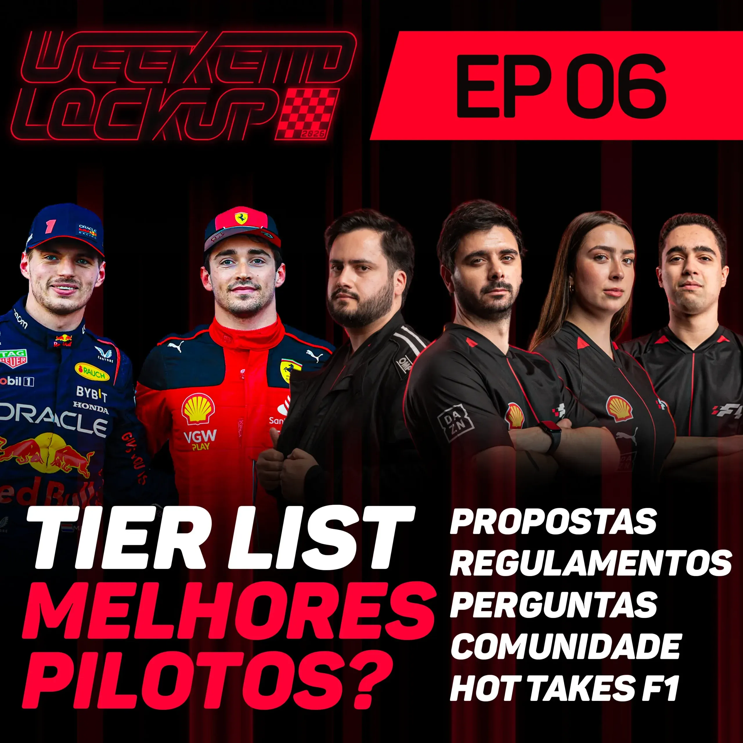 🔴⚫️ WL | EP06 – Propostas da FIA para melhorar a F1 , Tier list de pilotos e Hot Takes