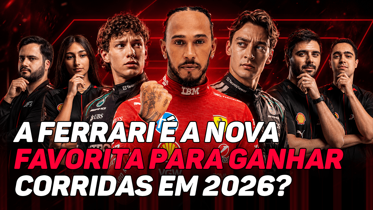 🔴⚫️ WL | EP16 – Ferrari é a nova favorita a ganhar corridas em 2026? 🤯